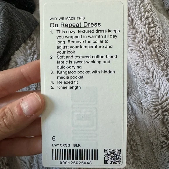 SOLD *RARE* Lululemon On Repeat Dress - Picture 6 of 6